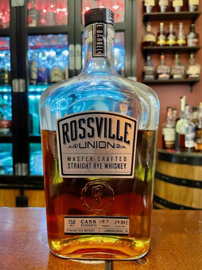 Rossville Union Straight Rye Whiskey