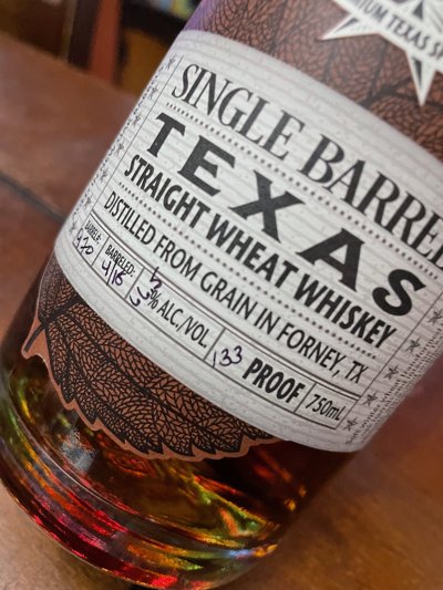 Lone Elm Straight Wheat Whiskey