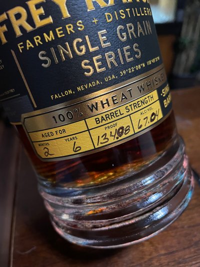 Frey Ranch Single Grain Series SiB: Wheat