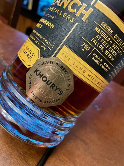 Frey Ranch Straight Bourbon Whiskey