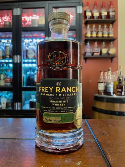 Frey Ranch Straight Rye Whiskey