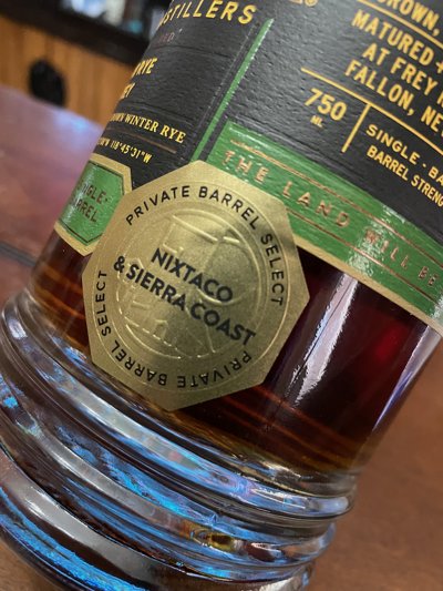 Frey Ranch Straight Rye Whiskey