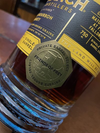 Frey Ranch Straight Bourbon Whiskey