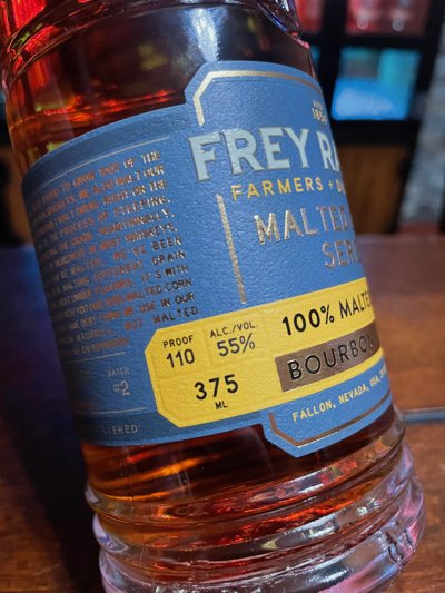 Frey Ranch Malted Grain Series:
100% Malted Corn