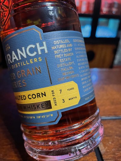 Frey Ranch Malted Grain Series:
100% Malted Corn