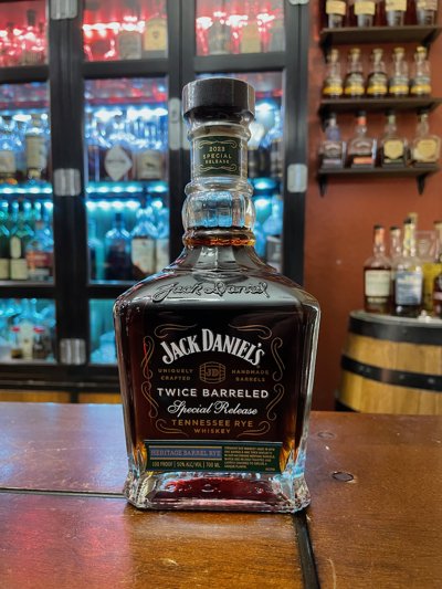 Jack Daniel's Twice Barreled Special Release 2023: 
Heritage Barrel Rye