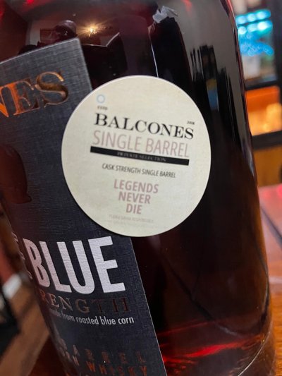 Balcones True Blue Cask Strength