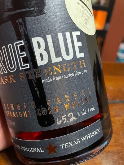 Balcones True Blue Cask Strength