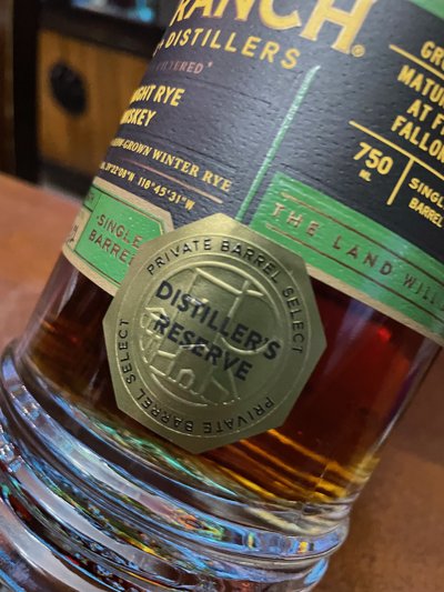 Frey Ranch Straight Rye Whiskey