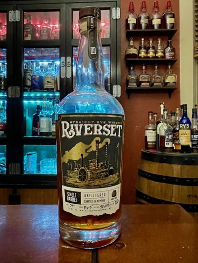 Riverset Straight Rye Whiskey Single Barrel