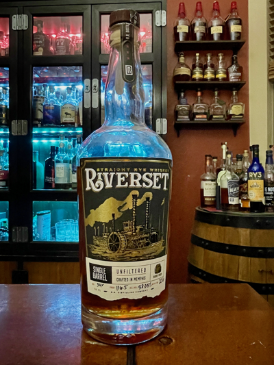 Riverset Straight Rye Whiskey Single Barrel