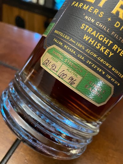 Frey Ranch Straight Rye Whiskey