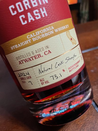 Corbin Cash California Straight Bourbon Whiskey