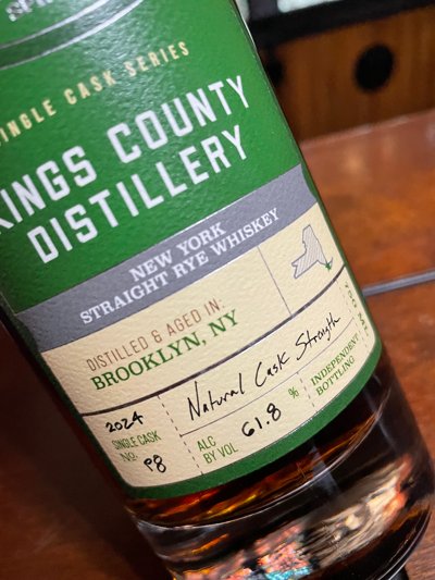 Kings County Distillery New York Straight Rye Whiskey