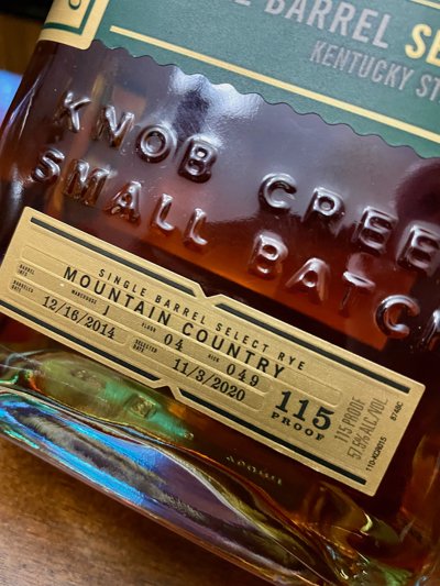 Knob Creek Single Barrel Select Rye