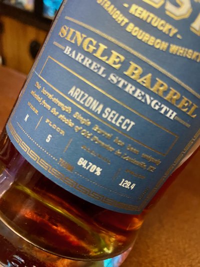 Old Forester Single Barrel Barrel Strength Bourbon