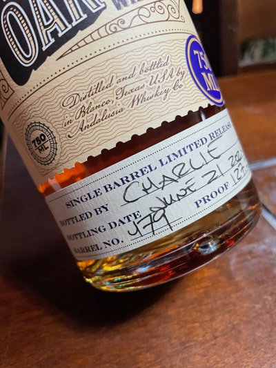 Revenant Oak Peated Single Malt Whiskey