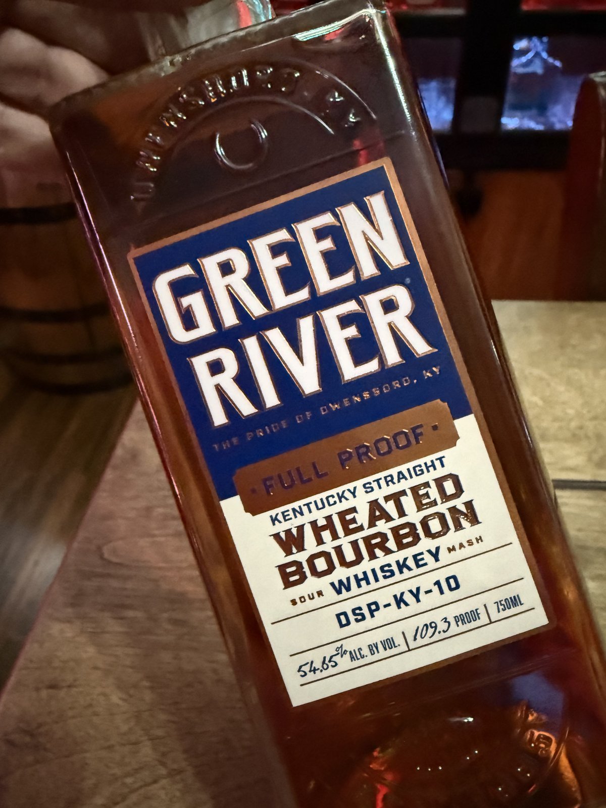 Green River Full Proof Wheated Bourbon