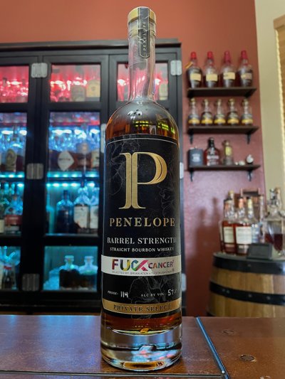 Penelope Barrel Strength Straight Private Select Bourbon Whiskey