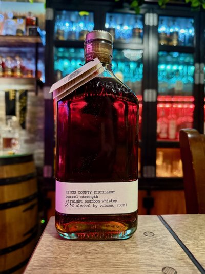 King's County Distillery Barrel Strength Straight Bourbon Whiskey