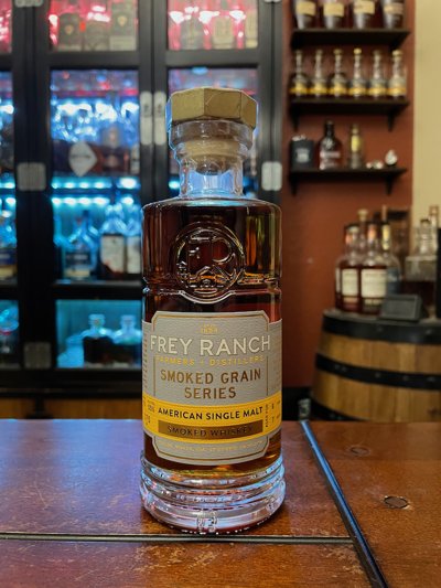 Frey Ranch Smoked Grain Series:
American Single Malt Smoked Whiskey