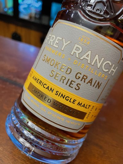 Frey Ranch Smoked Grain Series:
American Single Malt Smoked Whiskey