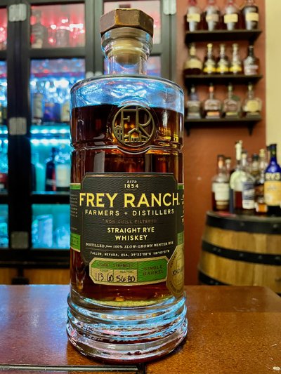 Frey Ranch Straight Rye Whiskey