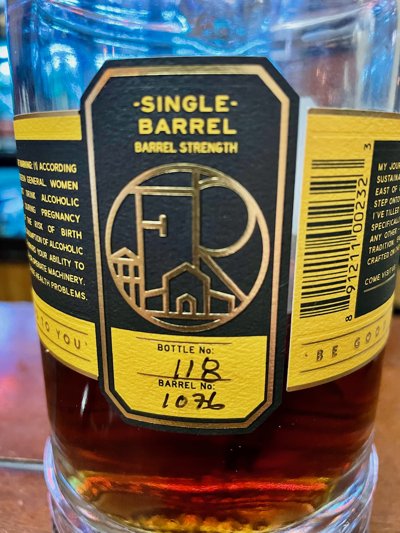 Frey Ranch Straight Bourbon Whiskey