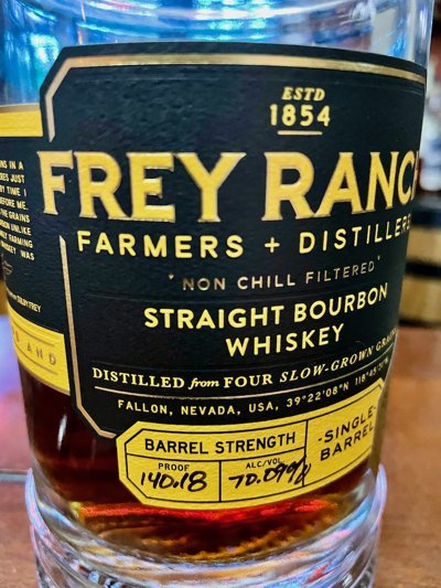 Frey Ranch Straight Bourbon Whiskey
