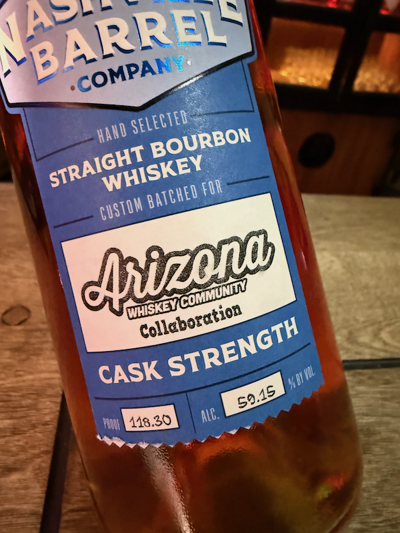 Nashville Barrel Company Straight Bourbon Whiskey