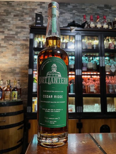 Cedar Ridge Iowa Straight Malted Rye Whiskey