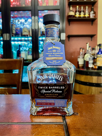 Jack Daniel's Twice Barreled Special Release 2022: 
American Single Malt