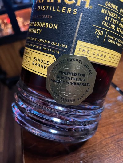 Frey Ranch Straight Bourbon Whiskey