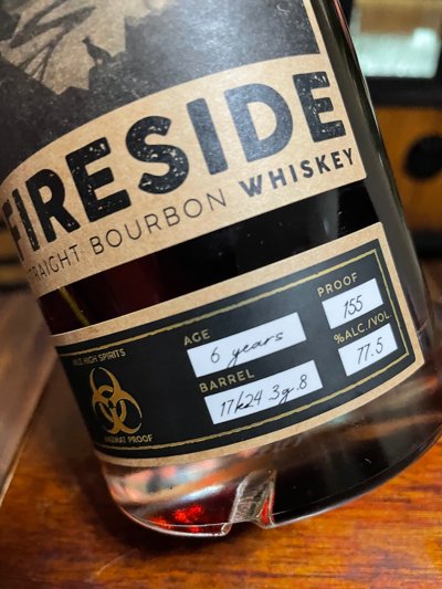 Fireside Straight Bourbon Whiskey