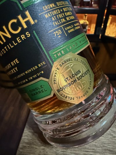 Frey Ranch Straight Rye Whiskey
