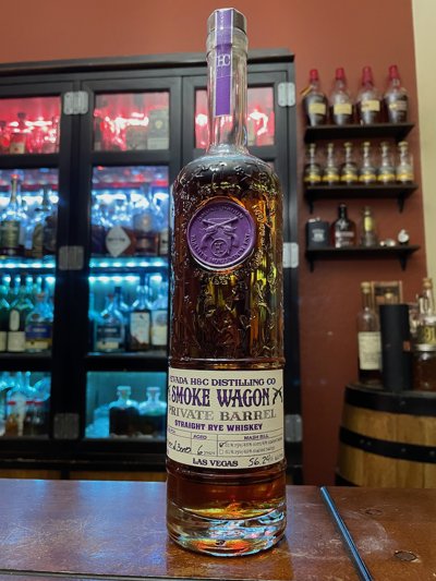 Smoke Wagon Private Barrel Straight Rye Whiskey