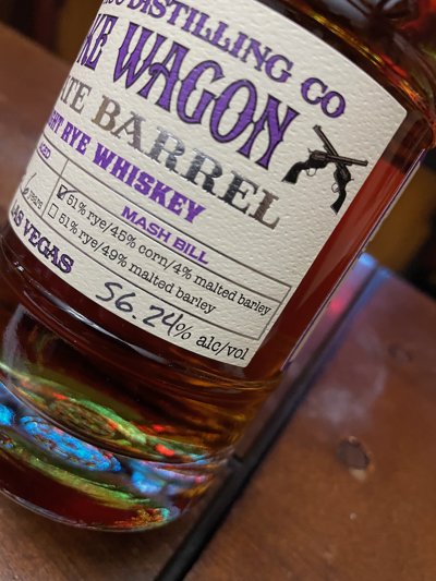 Smoke Wagon Private Barrel Straight Rye Whiskey