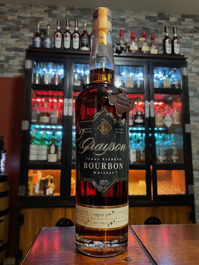 Grayson Texas Blended Bourbon Whiskey