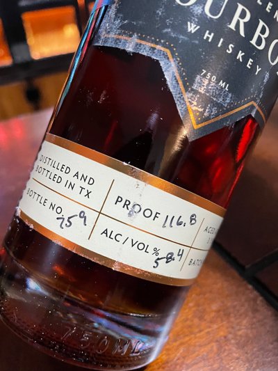 Grayson Texas Blended Bourbon Whiskey