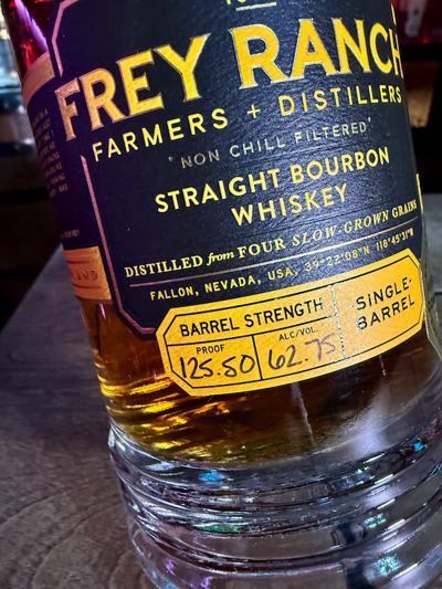 Frey Ranch Straight Bourbon Whiskey