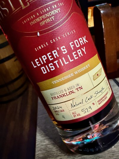 Leiper's Fork Distillery Tennessee Whiskey