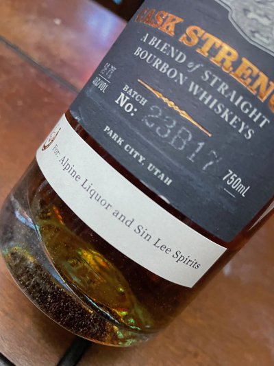 High West Cask Strength