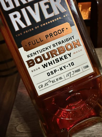 Green River Full Proof Kentucky Straight Bourbon Whiskey