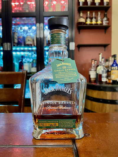 Jack Daniel's Single Barrel Special Release 2020: 
Barrel Proof Rye