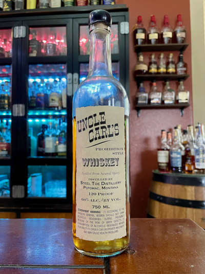 Uncle Carl's Prohibition Style Whiskey