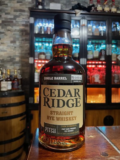 Cedar Ridge Straight Rye Whiskey