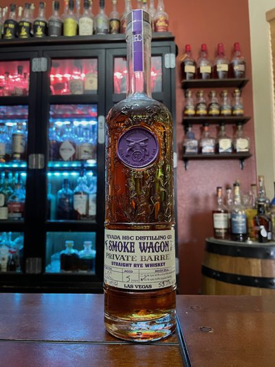 Smoke Wagon Private Barrel Straight Rye Whiskey